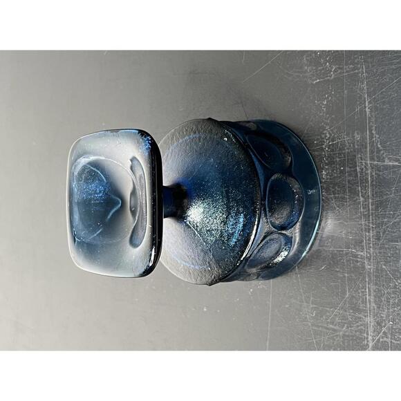 Mid Century Modern Vintage Noritake Cobalt Blue Spotlight Dessert Goblets (2) - Picture 4 of 7